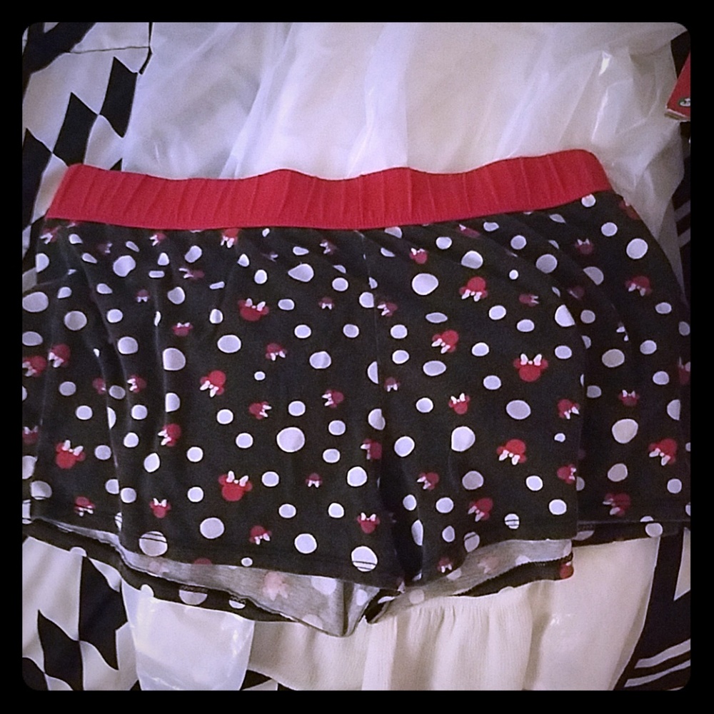 Disney land pajama shorts